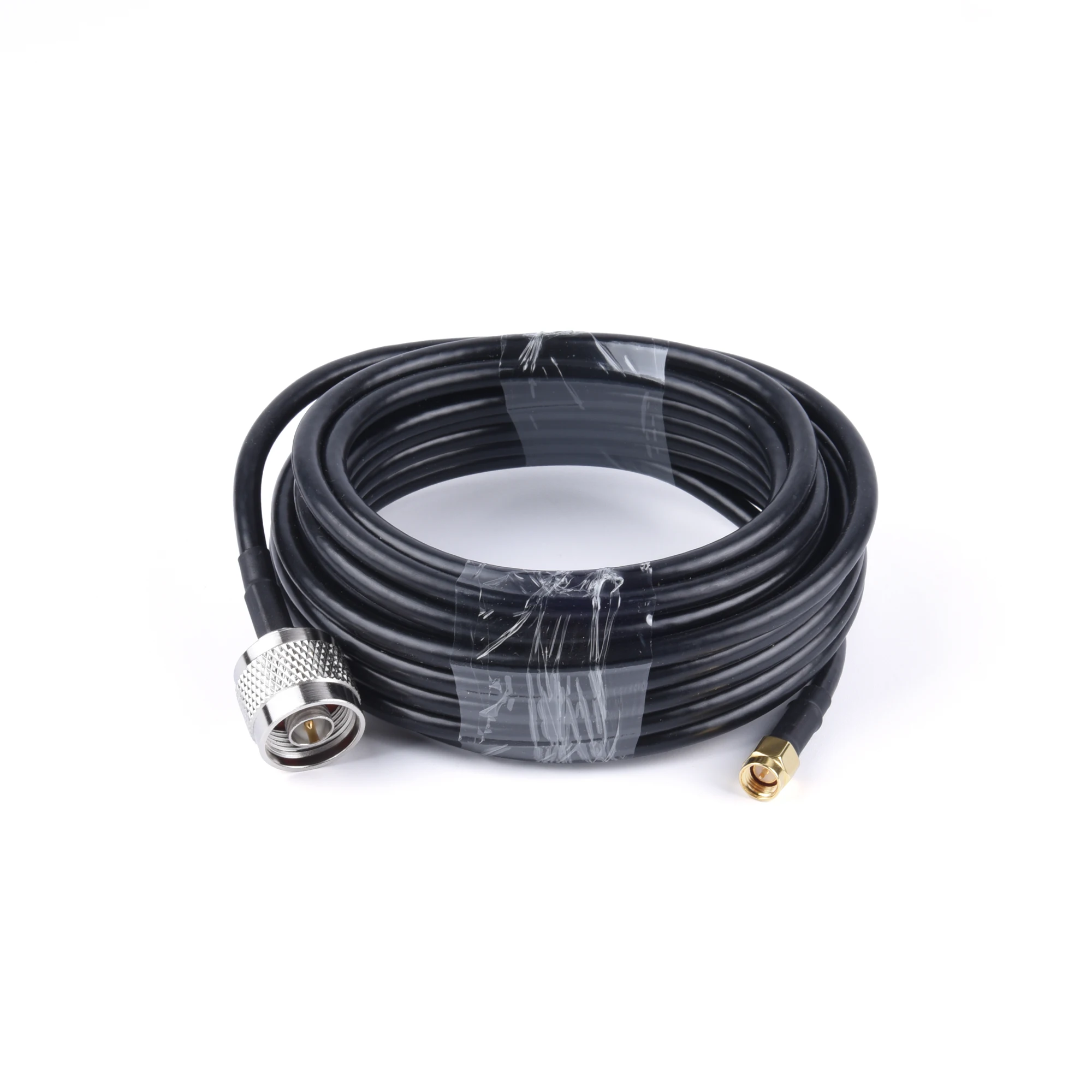 1-30M RG58/50-3 RF Coaxial Cable SMA Male to N Male Extension Wire For 4G LTE Cellular Amplifier Signal Booster Antenna