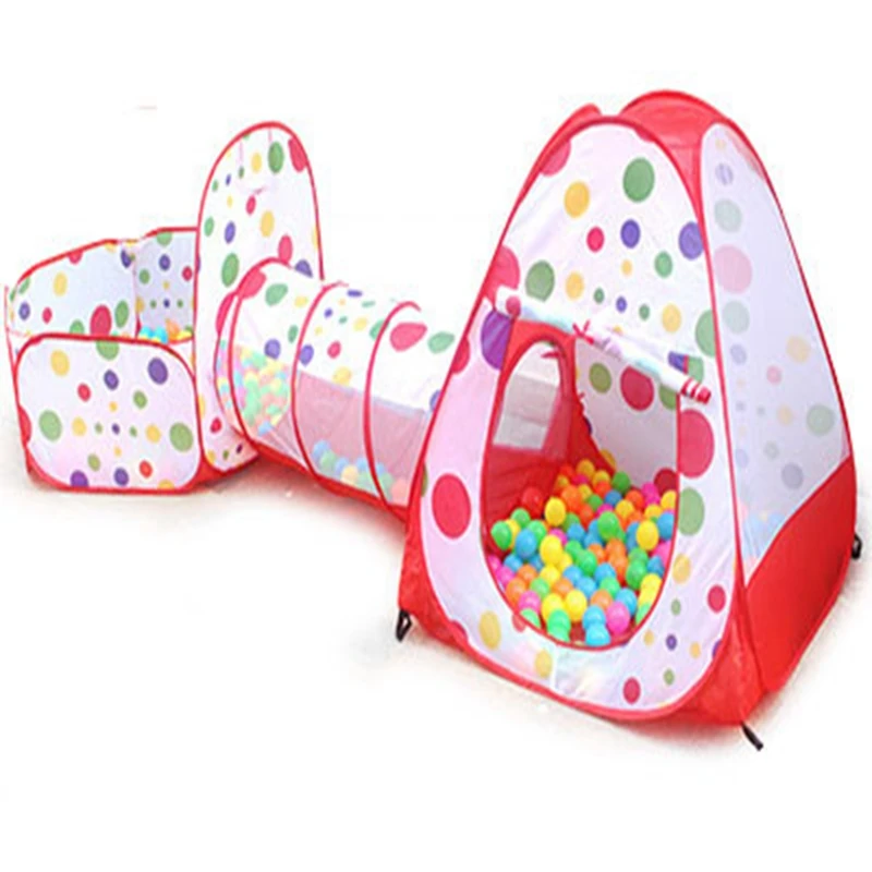 Machine de jeu portable pour bébé, piscine à balles pour enfants, tente de jeu pop-up pliable, tunnel, cabine de salle de jeu, intérieur et extérieur, amoureux des jouets