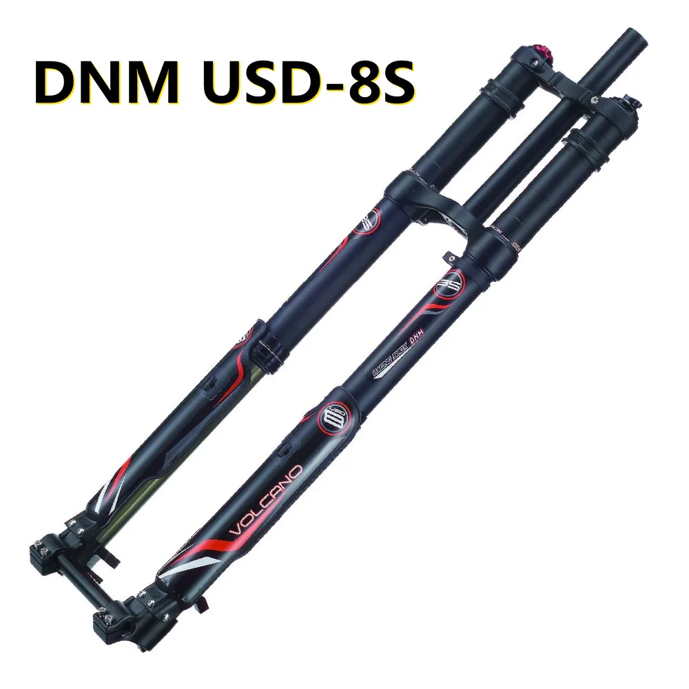 

DNM USD-8S Electric Bicycle Front Fork Downhill Mountain eBike Air Suspension Fork 203mm 20mm Axle Dual Brake DNM USD-8 FORK