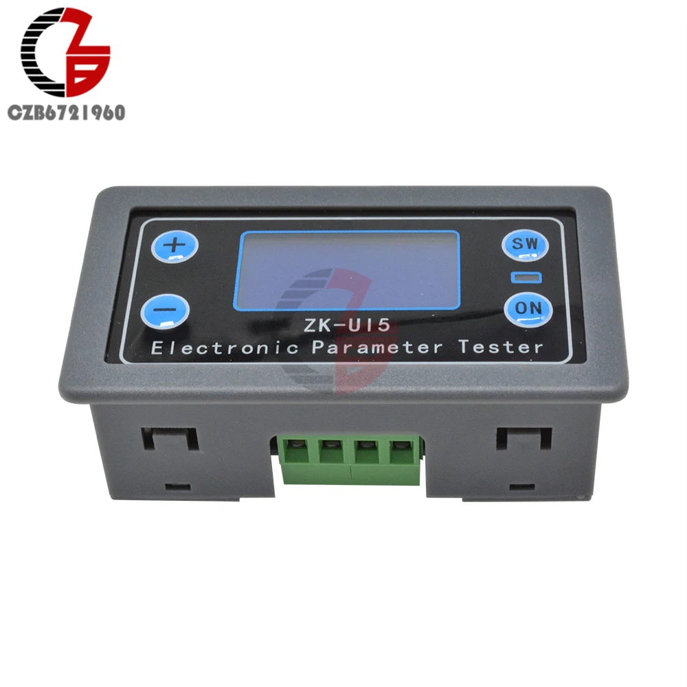 DC 5V-38V Digital Voltmeter Ammeter Car Voltage Current Meter Battery Tester Monitor Power Capacity Meter Charge Discharge