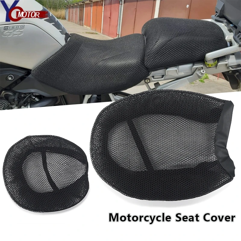 3D mesh fabric Motorcycle Protecting Cushion Seat Cover For BMW R1200GS 2006-2012 R 1200 GS r1150rs R 1150 RS Saddle Seat Cover