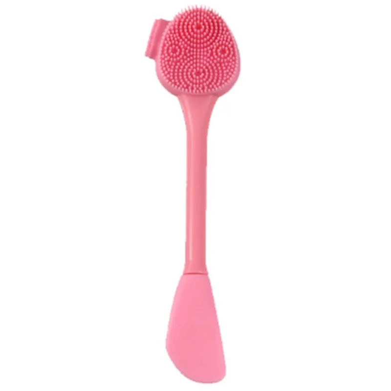 Facial Cleansing Brush Scrubbers Food Grade Silicone Manual Dual Face Wash BrushIdeal For Deep Pore Exfoliation Wash Makeup