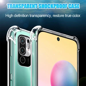 Transparente Abdeckung für Xiaomi Mi Anmerkung 10 Lite 11t Pro Ultra 9 SE für Redmi Note 8 9 10 11 Pro 10s 9s 9A Weiche hintere Abdeckung 11 Hauptverkäufe Capinha Xiaomi Mi 9 SE - №2