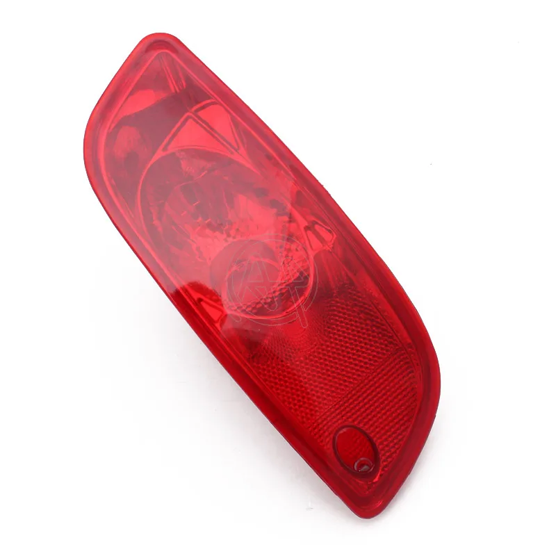 Car Rear Bumper Reflector Lights for Hyundai Santa Fe (CM) 2007 2008 2009 Pre-facelift Tail Fog Light Housing Red Lens