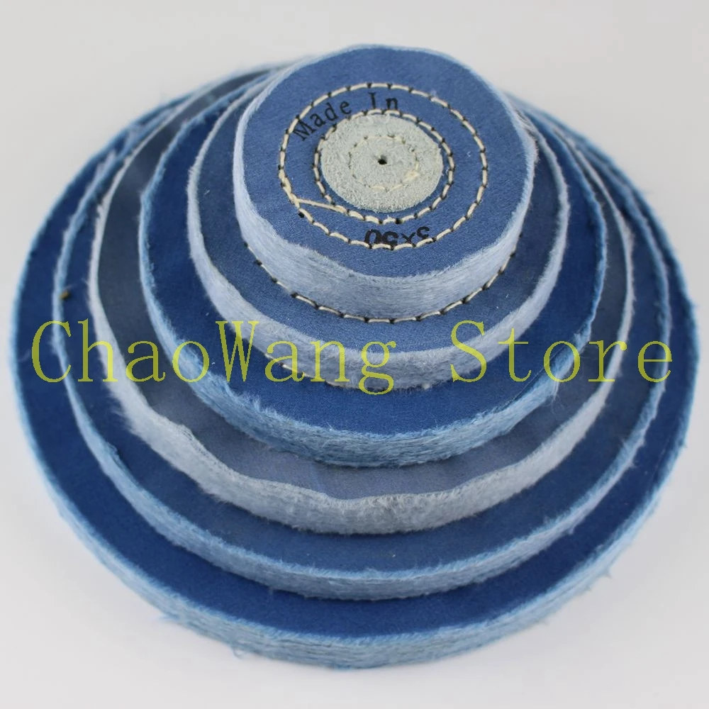 1 peça-polimento de algodão