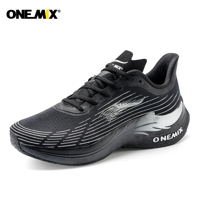 ONEMIX 2021 Running Shoes For Men Lightweight Durable Sport Super Marathon Sneakers Women\'s Outdoor Walking Trekking Shoes