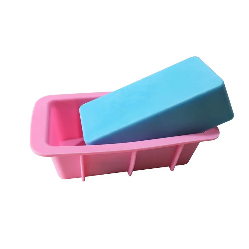 Rectangular Silicone Toast Bread Pan Mold Bakeware Moulds Toast Candy Mold Form  Baking Dishes Pastry Non-stick Baking Tools