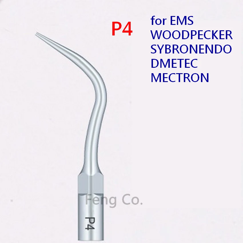 

P4 Ultrasonic Scaler Tips Endo Perio Dental Scaling Fit EMS Woodpecker Handpiece Dentistry Instrument