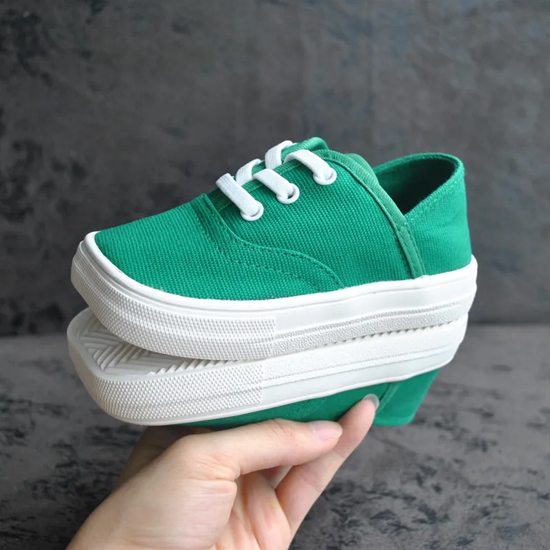 Loafers canvas shoes for children breathable kids sneakers for boys girls casual shoes non-slip candy colors breathable sneakers