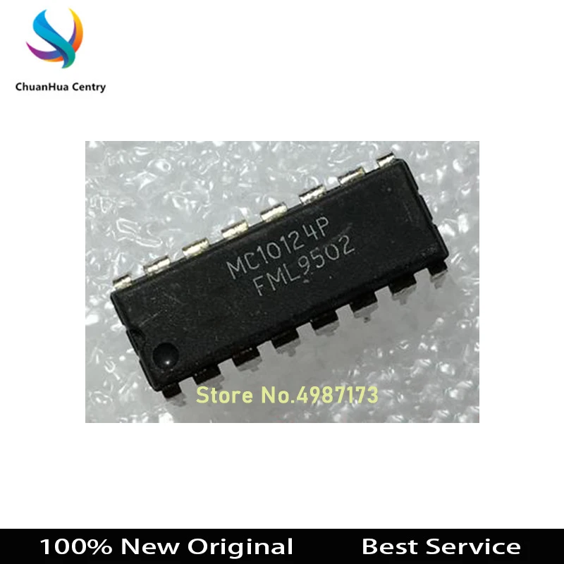 

5 Pcs/Lot MC10124P DIP16 Original In Stock