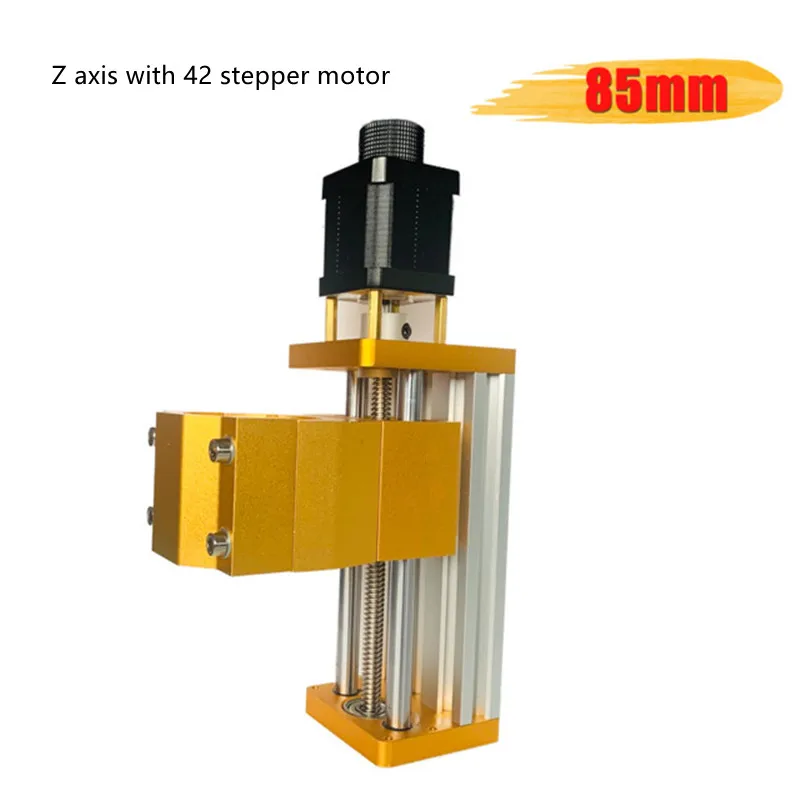 CNC 3018 Plus Z Axis Module Aluminum Z Axis Sliding Table Support to Use 300W Or 500W Spindle Apply For Nema17/42H Stepper Motor