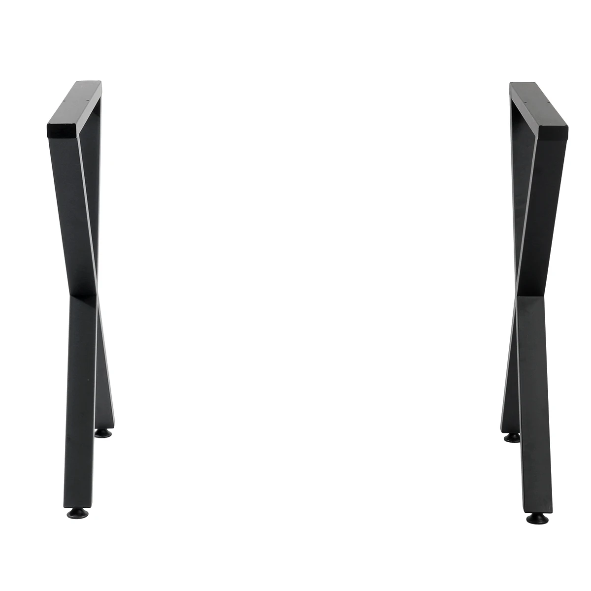 2pcs 40cm/71cm Metal X-Shape Furniture Legs Wrought Iron Table Legs Coffee Tables Stand Foot Sofa Desk Furniture Accessories