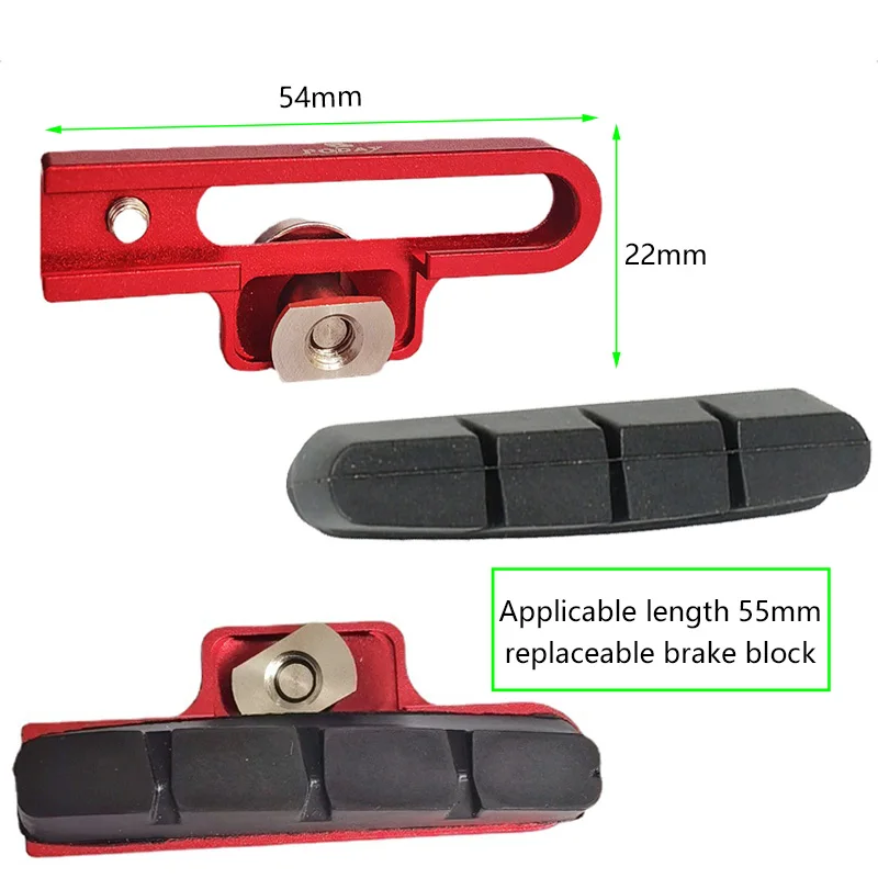 mi.Xim BC-590VC Brake Pad Road Bike Carbon Fiber Rim Drawer Type C Brake Pad can Replace