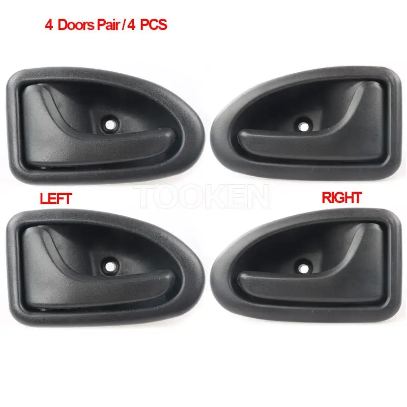 Interior Door Handle Car Inside Inner Door Knob For Renault TRAFIC 01-07 Clio II 1998-2005 Scenic I 1995-2002 Megane I 1999-2003