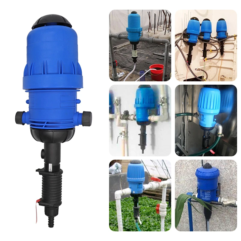 0.4-4% PVC Fertilizer Injector Livestock Farming Chemical Fertilizer Injector Dispenser Proportioner Dosing Device Pump