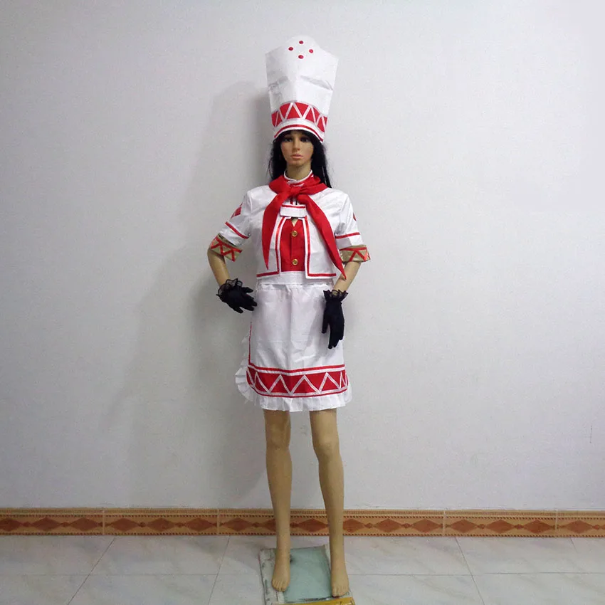 

Monster Hunter NikuPizza U Christmas Party Halloween Uniform Outfit Cosplay Costume Customize Any Size