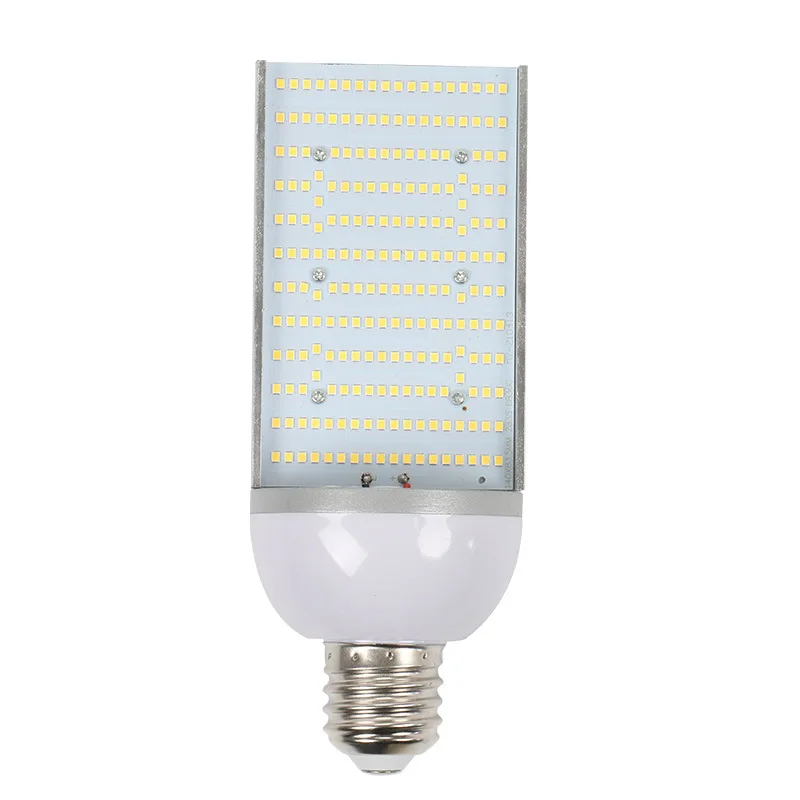 

30w 50w 60w 80w led street light road lamp LED corn light E27 E40 LED horizontal cross plug industrial light source 110v 220V