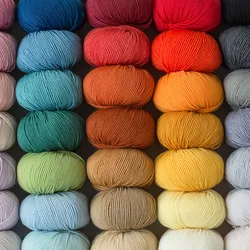 Susan rodziny 30g/100m 100% Merino Extrafine wełna 4-ply dla dzieci grubo tkana dzianina sweter z wełny przędzy na drutach