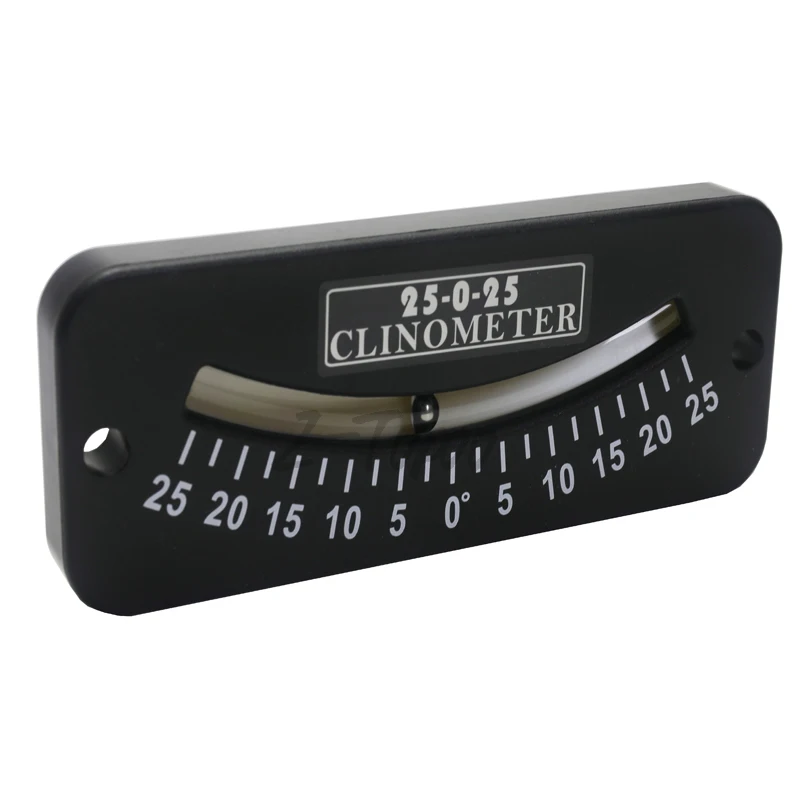 25-0-25 Inclinometer Mini Protractor Inclinometer angle measuring Instrument Tilt Gauge 45-0-45 Slope Meter