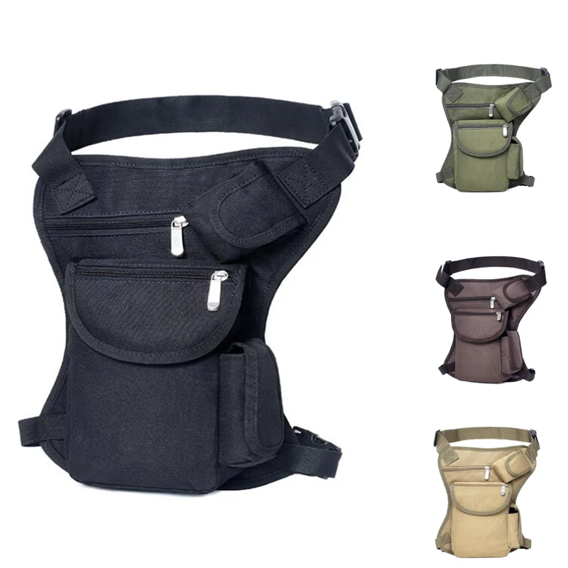 

Tactical Gear Drop Leg Bag Hunting Bag Nylon Multi-functional Waist Belt Bag Fanny Belt Pouch Hiking Camping Thigh Bag