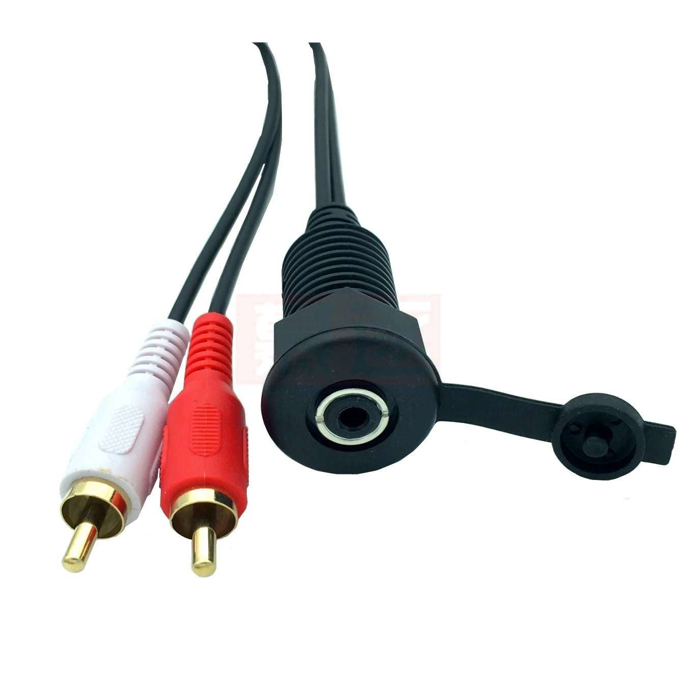 

Verbindung kabel dc3.5/2RCA kopfhörer anschluss kabel oder wasserdichte kabel für MP3 player 1M 2m
