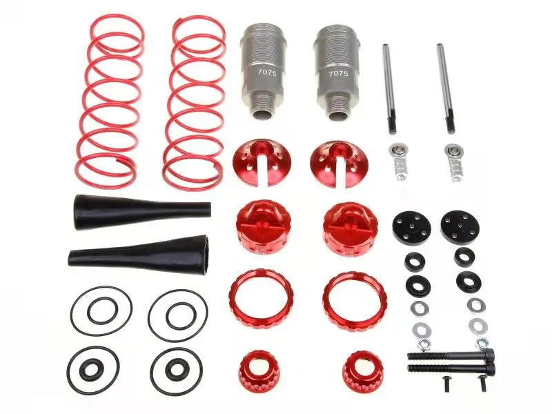 GTB CNC Aluminum 7075 Hard Anodized Front Rear Shock Absorber with Springs for 1/5 RC Car LOSI DBXL V1.0 MTXL