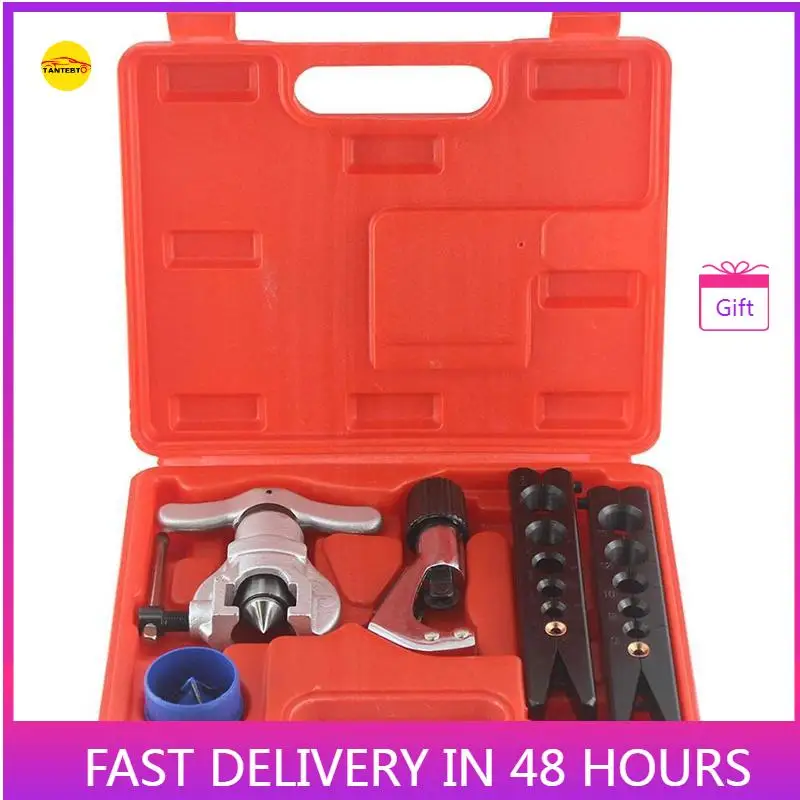 Tubing Pipe 1/4-3/4 Inch 45 Degree Angle Eccentric Cone Type Kit Flaring Tools Set