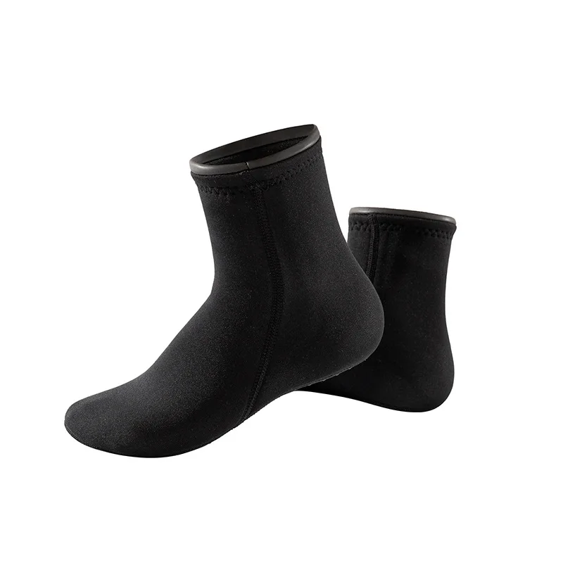 Diving socks men's swimming warm, non-slip, deep diving, waterproof material, short tube beach socks, women's shoe covers