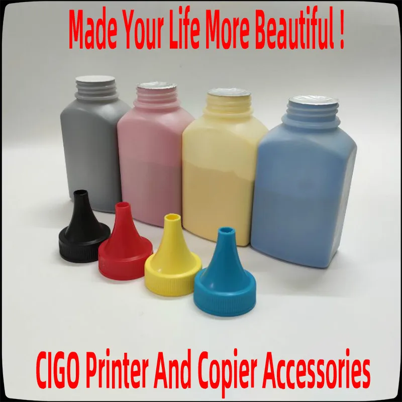Imagem -02 - para Samsung Clp500 Clp-510 Clp-515 Clp-550 Clp600 Clp 500 510 515 550 600 Xerox 6100 Impressora a Cores pó de Toner Refil Kit