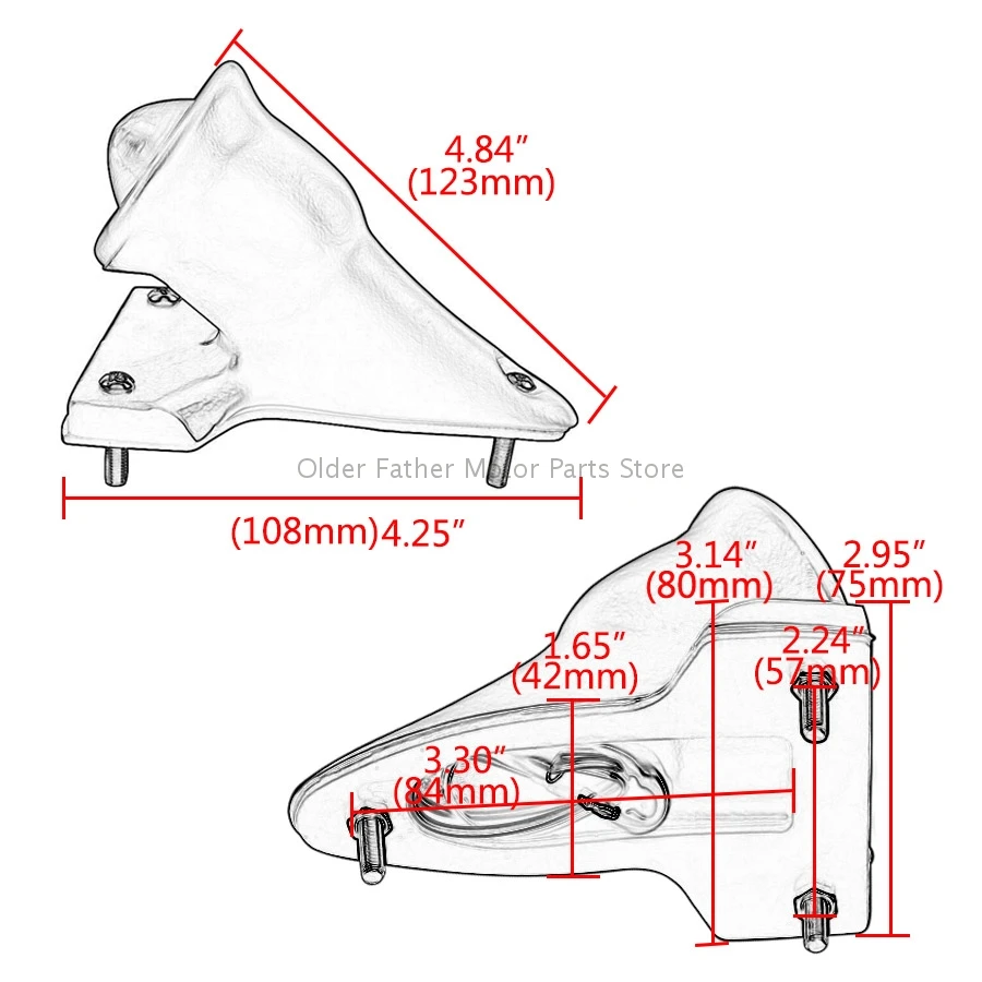 Chrome Retro Motorcycle Round Cafe Racer LED Tail Light For Harley Cruiser Scooter Chopper Bobber Universal 12V Brake Stop Lamp