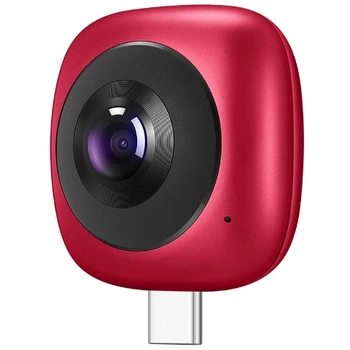 Type-c 360 panoramic camera Coolplay CV60 Lens HD 3D live motion camera Android 360 degree wide angle phone external Lens Huawei