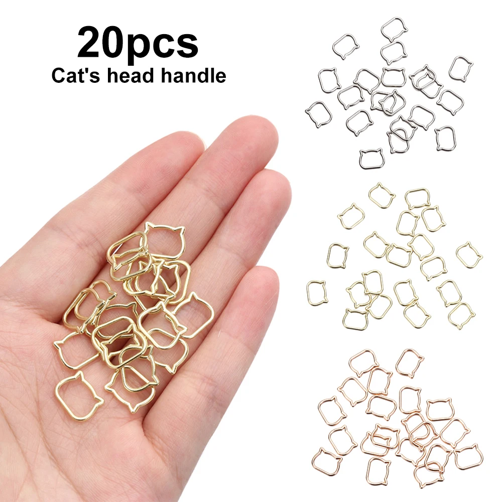 20 sztuk/paczka 7mm bardzo mały pasek D-klamra torby dla lalek klamry DIY guziki dla lalek buty Super Mini zabawki akcesoria dla lalek — zdjęcie 6