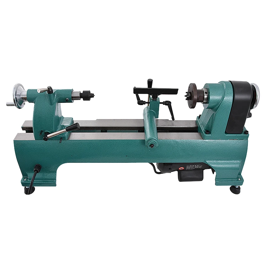 H0624 Electric Woodworking Lathe Household 10 Inch Speed-regulating Lathe Wooden Crafts Processing Woodworking Lathe 220V 750W