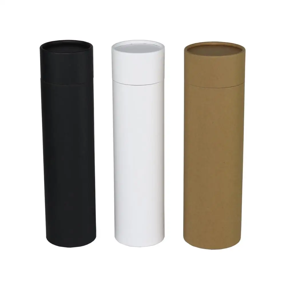 26cm Height 25pack Mailer Paper Cardboard Canister Cylinder Round Jar Bottle Packaging Gift Box Paperboard Tube