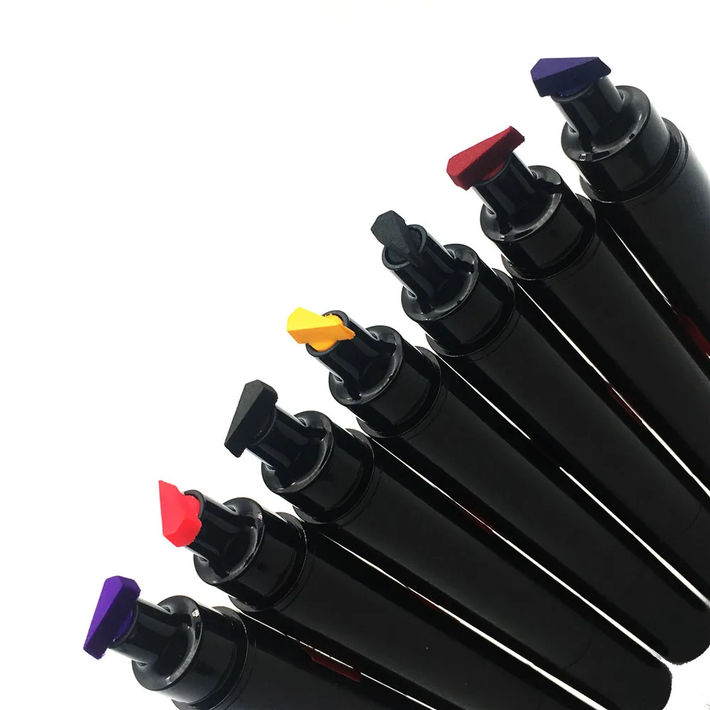 Wholesale Liquid Eyeliner Private Label 2In1 Eyeliner Stamp Liquid Eyeliner Pencil Makeup Stamps Seal Pen Stamp Eye liner Pencil