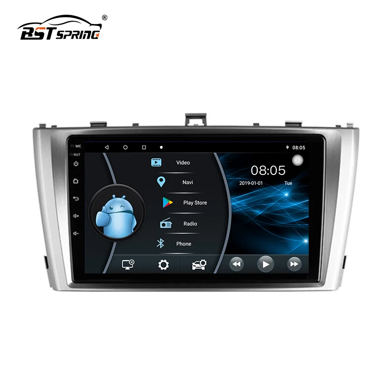 Car dvd player Android car radio For Toyota Avensis 2008-2015 gps navigation plug and play stereo