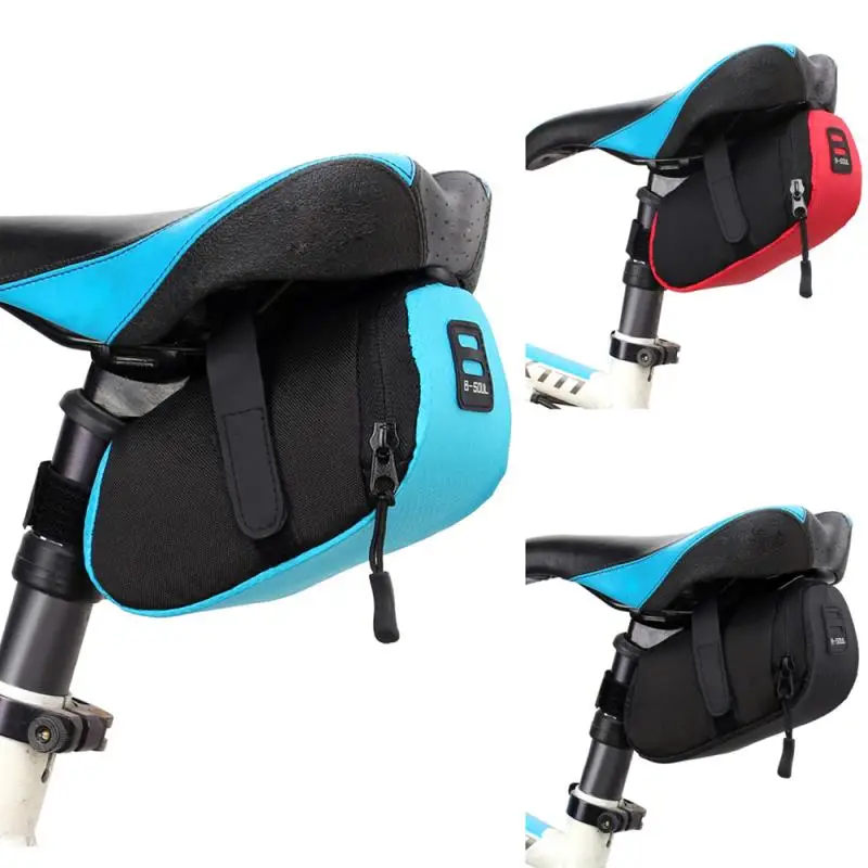 Bicycle Waterproof Saddle Bag Bike Under Seat Storage Saddle Bag Seat Cycling Sports Tail Rear Pouch Bag Saddle Accessories