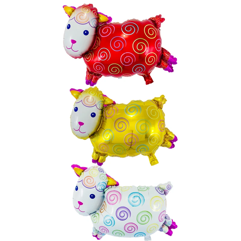 

1pcs Cartoon Animal Sheep foil Balloons Globos Wedding Children Birthday Party Decoration Kids Toy Ball Baby Shower Balloon