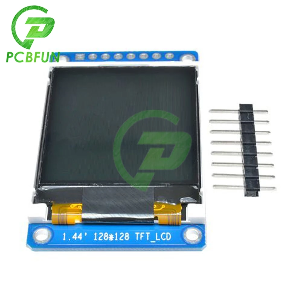 1.44 pollici TFT LCD Modulo Display 128*128 di Colore Completo 8 Spille SPI Interfaccia Seriale ST7735S Driver IC 128x128 Modulo LCD per Arduino