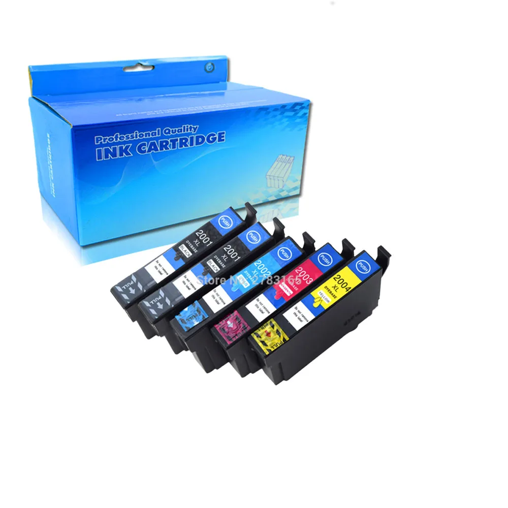 

5Pack Compatible Epson T200 XL Ink Cartridge For Expression Hom XP200 XP300 XP310 XP400 XP410 Printer cartridge