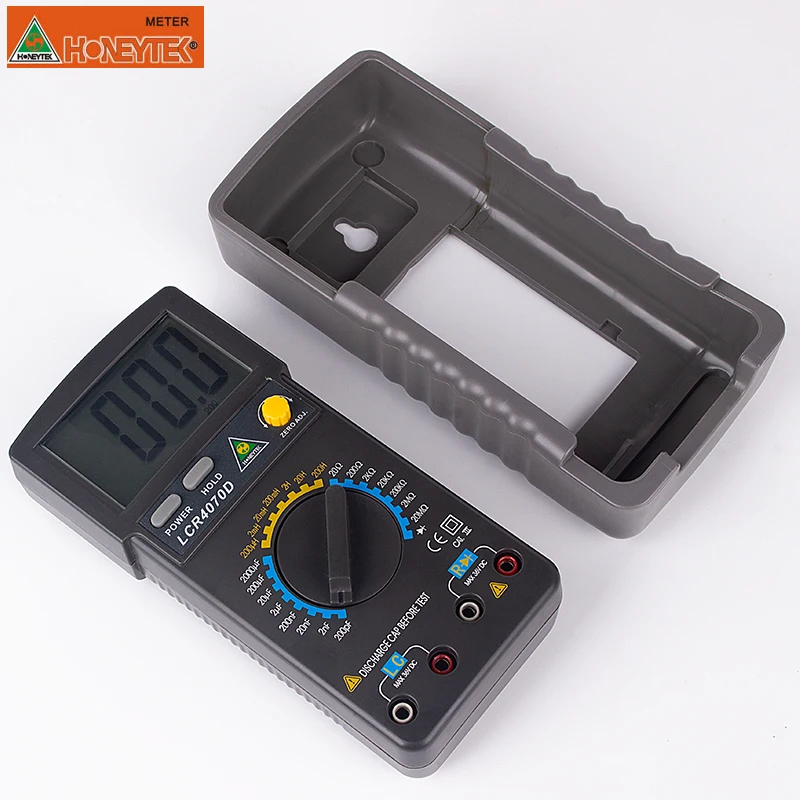 LCR Meter LCR4070D Multimeter Digital Professional Capacitor Capacitance Inductance Resistance Tester ESR Meter 200pF ~ 2000μF