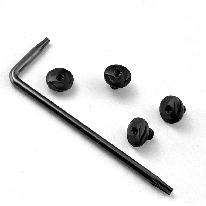 4PCS Durable Stainless Steel Screws with T8 Torx Key Wrench Tool Kit Replacement For beretta 92FS M9 Grips Repair Tool parts