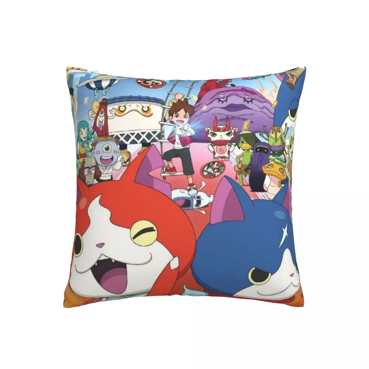 Yo Kai Watch pillowcase printed cushion cover sofa waist pillow pillow cover