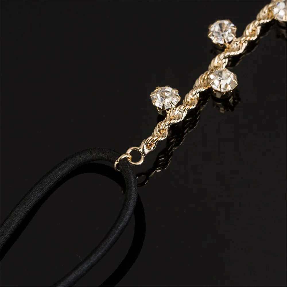 Diademas coreanas de cristal con diamantes de imitación para mujer, joyería nupcial para boda, diademas para el pelo, accesorios para el cabello con