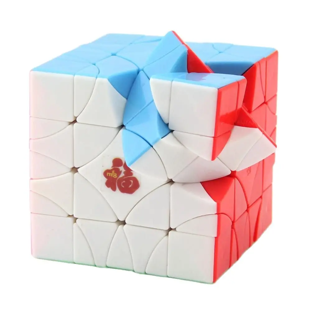 MF8 จีน Fu Lattices แผง V2 Magic Cube ปริศนา mf8 ตะแกรง II รวบรวม cubo magico ปริศนาการศึกษาของเล่นเกมเด็ก
