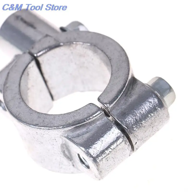 ขายร้อนรถจักรยานยนต์จับบาร์กระจกยึดMountกระจกมองหลังHandlebar Clamp 1Pc