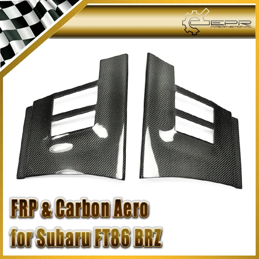 Car-styling For Toyota FT86 BRZ FRS Carbon Fiber Front Fender Add On Fibre Side Garnish