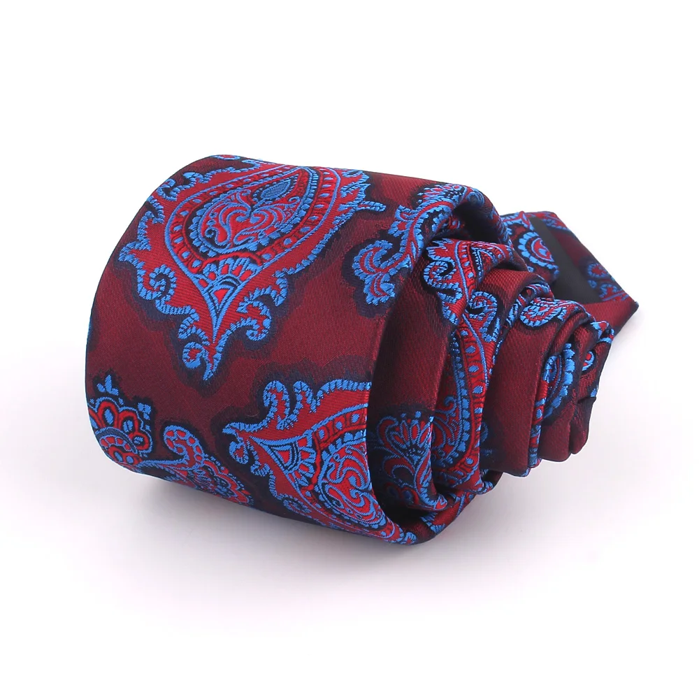 New Classic Tie Floral Woven Neck Tie For Wedding Business Suits Groom Paisley Ties Men\'s Necktie Jacquard Neck Wear Gifts