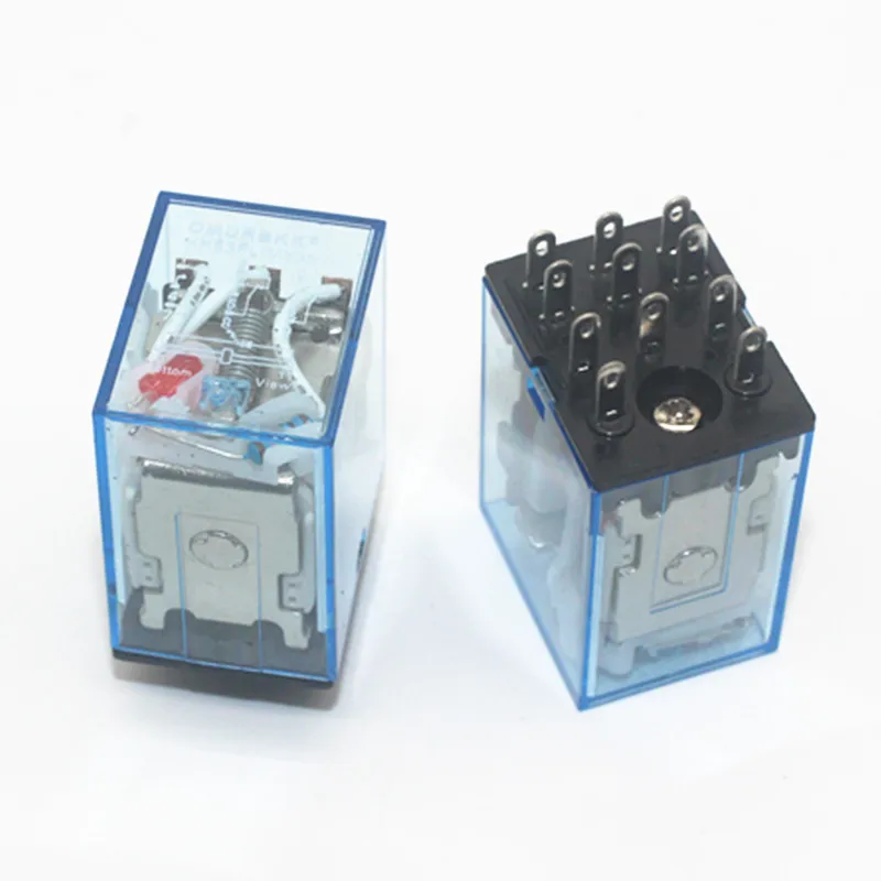 1 sztuk Micro Mini przekaźnik HH53P MY3NJ MY3 11-Pin DC12V/DC24V/DC110V/AC220V cewki ogólnego przeznaczenia pośrednich elektromagnetyczne