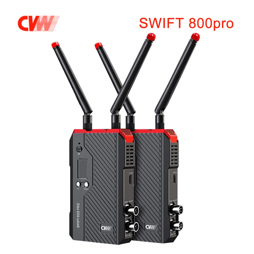 CVW SWIFT 800pro 800ft 800 pro Wireless Video Transmission System HD SDI Wireless Transmitter Receiver Support Monitor